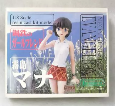 Neon Genesis Evangelion Girlfriend of Steel Мана Киришима литой комплект из смолы модель 1:8Масштаб