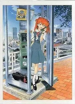 Neon Genesis Evangelion Jigsaw Puzzle 500 Piece From the Other Side of the Phone (Asuka)