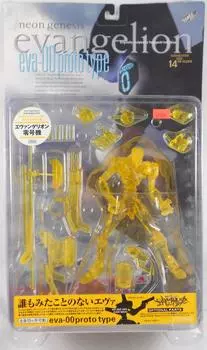 Neon Genesis Evangelion Kaiyodo Фигурка Прозрачный Желтый Прототип Eva-00