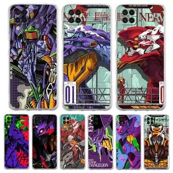 Neon Genesis Evangelion Прозрачный чехол для телефона Samsung Galaxy A51 A71 A21S A12 A11 A31 A41 A52S A32 A01 A03S A13 A22 5G Мягкий чехол Samsung A01