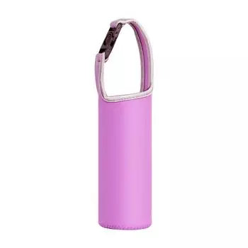 Neoprene Water Bottle Cover Sleeve - Durable And Easy-to-Clean Protection For Bottle Cover Holder Cup Sleeve Bag Black