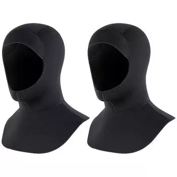 Неопреновые шапочки для плавания 3 мм, шапки для виндсерфинга, подводное плавание с аквалангом, бассейн, дайвинг, шапочка для плавания, оборудование для подводной рыбалки, капюшон для гидрокостюма L/XL