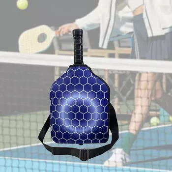 Неопреновый чехол-органайзер от пыли, универсальная молния, защита головы ракетки Pickleball Style A