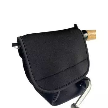 Неопреновый защитный чехол для спиннинговой катушки для хранения рыболовных снастей Long throw S code (2000 model) чёрный