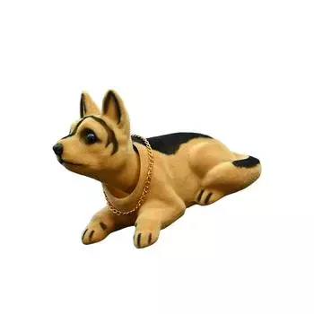 Неотразимый качающийся щенок, кивающая собака для украшения приборной панели автомобиля