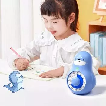 Неотвлекающий визуальный таймер USB перезаряжаемый кухонный таймер для приготовления пищи инструмент управления временем Seals