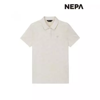 Nepa Футболка-поло Nepa Women S LifeSTyle из жаккарда 7i45247 CREAM_104/090