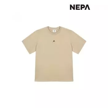 Nepa Футболка с коротким рукавом Nepa Common Lawn Chair Deuce Graphic 7kd5388 SAND_J08/095