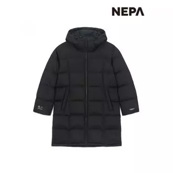 Nepa Nepa Common Coco Long Down Jacket 7kf2064 BLACK_C01/100