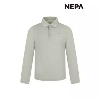 Nepa Nepa Men S FroST LectUrer футболка поло с длинным рукавом 7j35200 SMOKE GRAY_B39/110