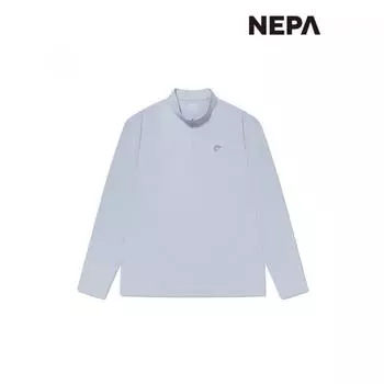Nepa Nepa Men S Libre Libre Футболка с длинным рукавом на молнии 7i15401 SKYBLUE_816/105