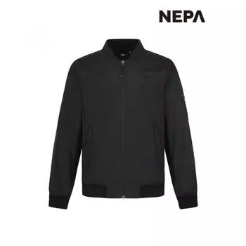 [Nepa] Nepa Men S Life Bomber Wind Jacket 7j30664 BLACK_C01/095