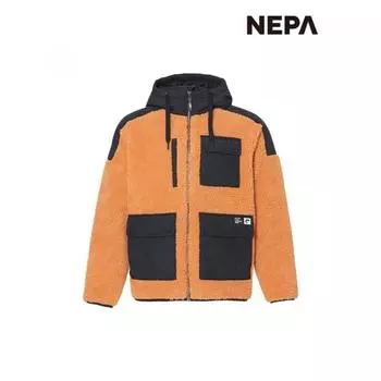 Nepa Nepa Men S lifeStyle Eco Boa стеганая куртка 7h10941 DULL ORANGE_308/095