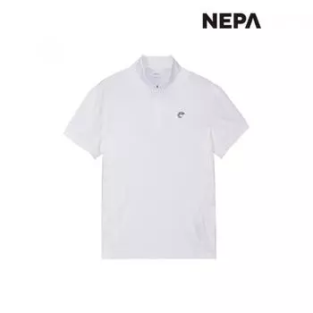 Nepa Nepa Men S Rico Rico футболка с коротким рукавом на молнии 7i35404 OFF WHITE_101/105