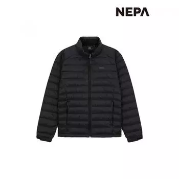 Nepa Nepa Men S Stand Collar Down Jacket 7k72085 LT GREY_B25/100