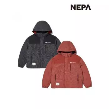 Nepa Nepa Мужская куртка-пуховик ripStop 7h72060 BLACK_199/100