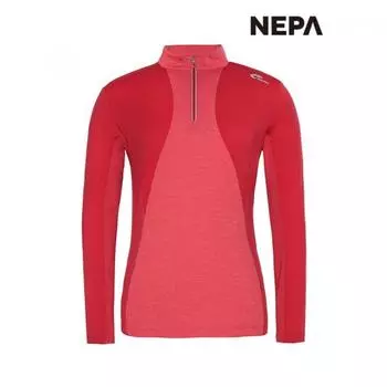 Nepa Nepa Nepa Женская футболка Mountain Carvico с застежкой-молнией 7g65402 NEPA RED_517/090