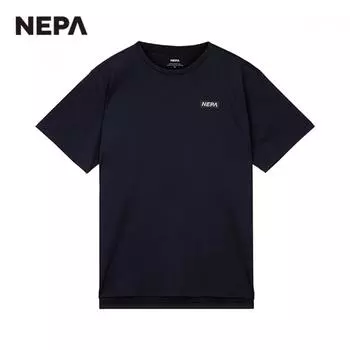 [Nepa] Nepa Women S AcTive Running Crew ShorT Sleeve T ShirT 7i45323 BLACK_199/095