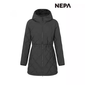 [Nepa] Nepa Women S Cloud.d Middle Down Jacket 7j82062 BIRCH BEIGE_D17/105