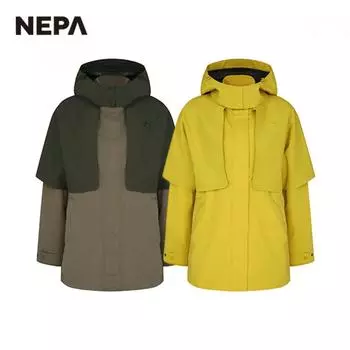 Nepa Nepa Женская гибридная куртка S neSSe 7h20642 GREENISH KHAKI_705/100