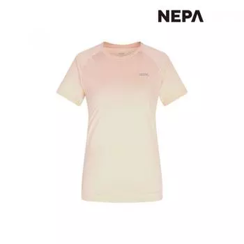 Nepa Nepa Женская футболка Trail Joy с короткими рукавами и круглым вырезом 7j45323 MELANGE PEACH_F09/095