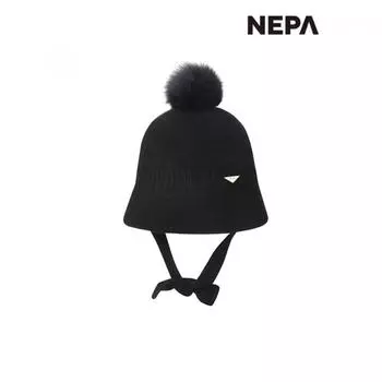 Nepa Nepa Женская вязаная панама цвета рубина 7i87428 BLACK_199/000
