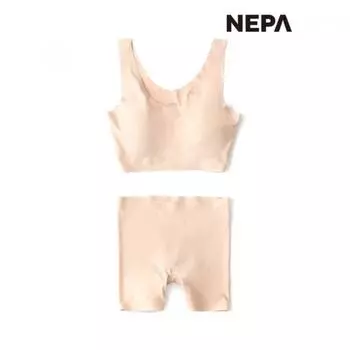 Nepa Nepa Женский бесшовный бюстгальтер квадратный комплект 7ibo102 SKIN_102/085