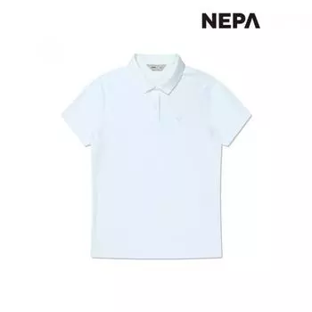 Nepa Женская футболка-поло Nepa S lifeStyle replus 7i45241 OFF WHITE_101/090