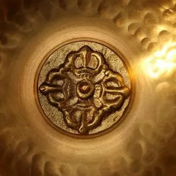 Непальская тибетская буддийская чаша ручной работы поющая чаша набор подушка молоток медитация