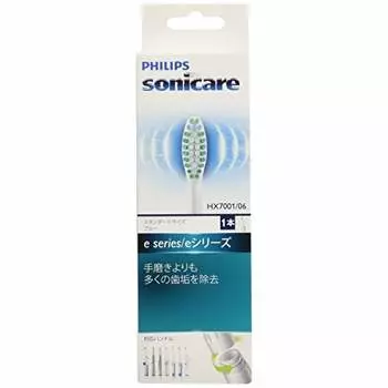 (неподдельный) Сменная насадка для зубной щетки Philips Sonicare e Series, стандартный размер, 1 шт. HX7001/06