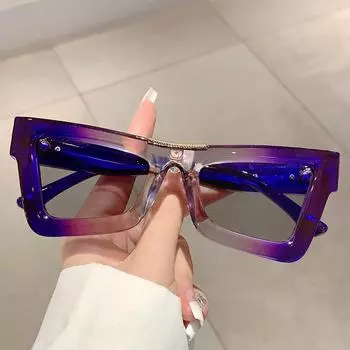 Неполяризованные Новые Модные Солнцезащитные Очки Кошачий Глаз для Женщин Стильные Винтажные Роскошные Женские Очки Модный Бренд Дизайнер Многоцветные Тени