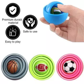 Непоседа Топ 3D декомпрессионный мяч снижение стресса футбольный наполнитель гладкая поверхность легкий портативный розовый