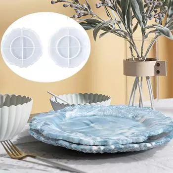 Неправильная форма волны, литейный кулон, эпоксидная форма, держатель для ювелирных изделий, силиконовая форма, формы для смолы