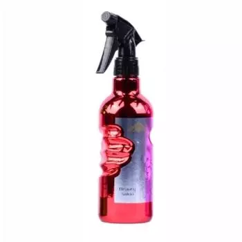 Непрерывный ладонь парикмахерский спрей флакон большой емкости многоразовые бутылки парикмахер серебряный