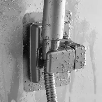 Непробивная ручная душевая стойка для ванной комнаты ABS регулируемый настенный кронштейн для сверления