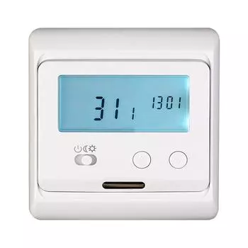 Непрограммируемый ЖК-контроллер температуры нагрева Kell 16A с электрическим подогревом пола