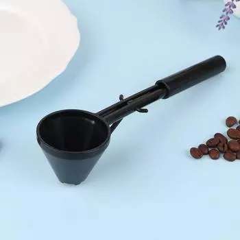 Непроливаемая воронка для кофе, длинная ручка, кофейная ложка, креативная мерная ложка для протеинового порошка