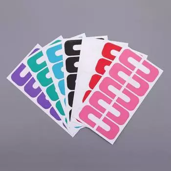 Непроливаемые наклейки для ногтей. Переносные наклейки. Советы по маникюру.