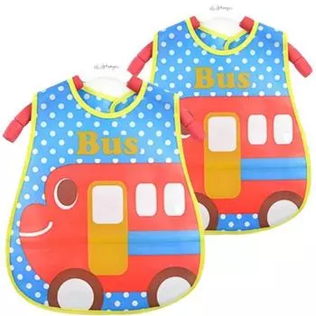 Непромокаемый нагрудник, автобус, 2 шт., 1 шт.