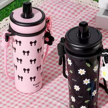 Непротекаемая кружка для кофе из нержавеющей стали, термос для воды, питьевая посуда, автомобильные стаканчики для воды для детей серебряный