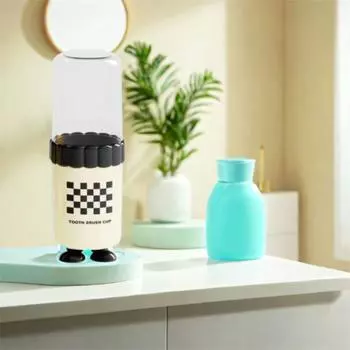 Непротекаемый стакан для зубных щеток, портативный органайзер для зубных щеток, дорожный стакан для ополаскивателя полости рта, общежитие