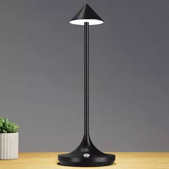 Непрямое освещение Стильная светодиодная настольная лампа Bravzurg 6000 мАч Беспроводная настольная лампа Перезаряжаемая Прекрасный подарок на день рождения 3 цветовых температуры Бесступенчатая регулировка