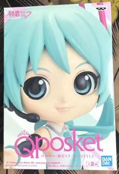 Нераспечатанная цветная фигурка Hatsune Miku Qposket V4X STYLE A, приз 4681