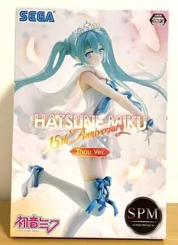 Нераспечатанная фигурка Hatsune Miku 15th Anniversary Zhou Prize 4220 ver.