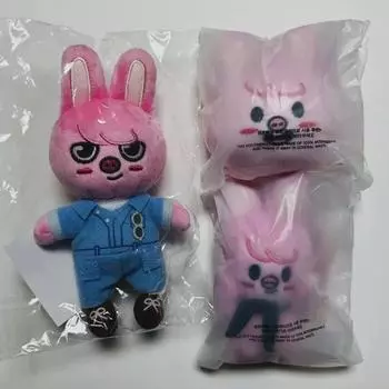 Нераспечатанная партия) Брелок-магнит Straykids Changbin Skzoo Pig, мяч для снятия стресса