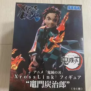 (нераспечатанный) Фигурка Demon Slayer Tanjiro Xross Link Earsword Товары Sega