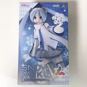 Нераспечатанный | Hatsune Miku Luminastar Snow Figure Красивая девушка