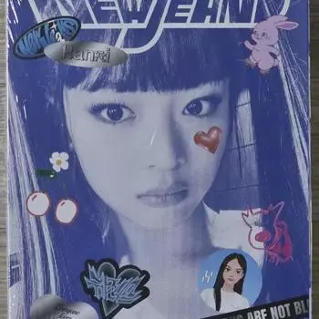 (нераспечатанный) Newjeans Том. 1 Альбом Blue Book Внимание Дорогая Bluebook Ханни