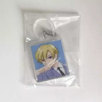 Нераспечатанный | Oran High School Host Club Social Club Mejirushi Gacha Keyring Tamaki