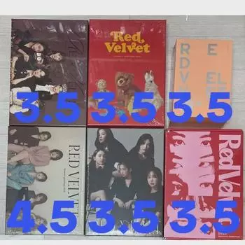 (нераспечатанный) Redvelvet Сезонные поздравления Продаем фотокарточки Партия